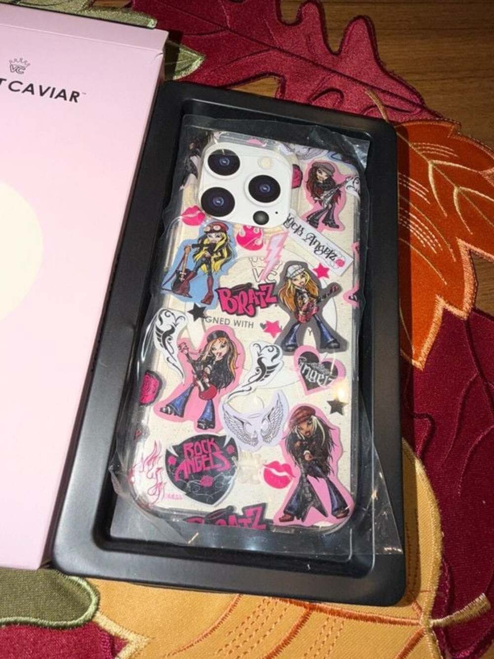iPhone 15 Pro MagSafe Bratz Velvet Caviar Case + Screen Protector - New